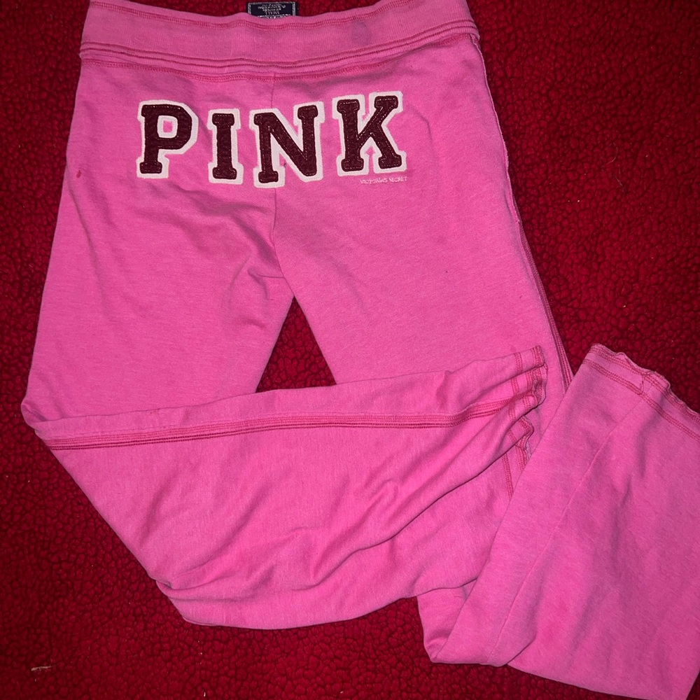 vintage pink low rose sweatpants